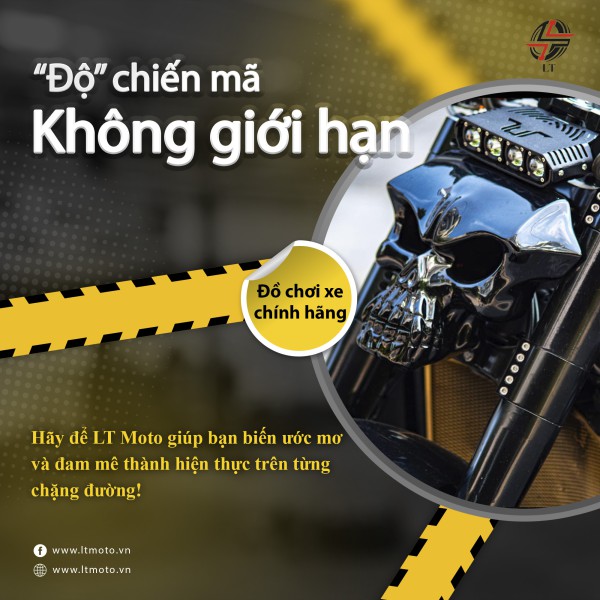 Tận hưởng đam mê với đồ chơi xe mô tô tại LT Moto